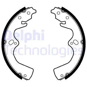Brake Shoe Set (LS1907)