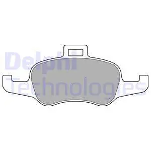 Brake Pad Set, disc brake (LP3168)