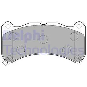 Brake Pad Set, disc brake (LP2211)
