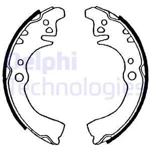 Brake Shoe Set (LS1509)