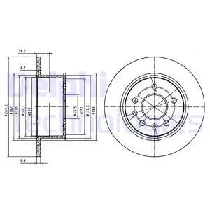 Brake Disc (BG2870)