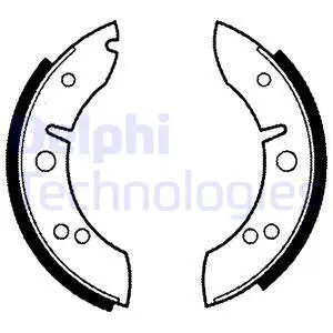 Brake Shoe Set (LS1001)