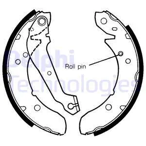 Brake Shoe Set (LS1241)