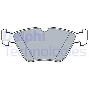 Brake Pad Set, disc brake (LP3517)