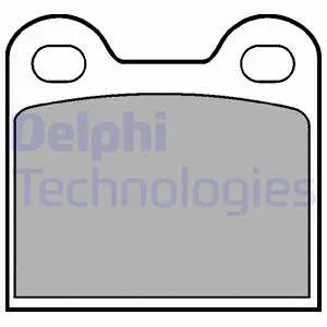 Brake Pad Set, disc brake (LP21)