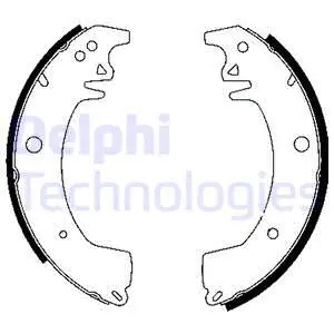 Brake Shoe Set (LS1911)