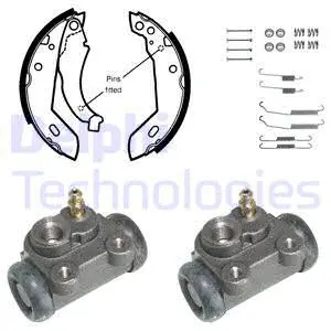 Brake Shoe Set (KP963)