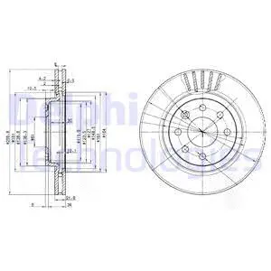 Brake Disc (BG2899)