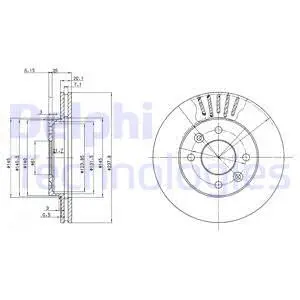 Brake Disc (BG2282C)