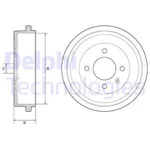 Brake Drum (BF549)