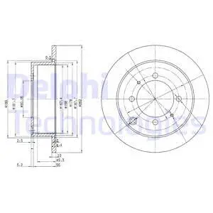 Brake Disc (BG3400)