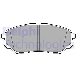 Brake Pad Set, disc brake (LP3186)