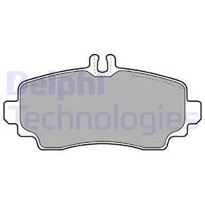 Brake Pad Set, disc brake (LP1401)