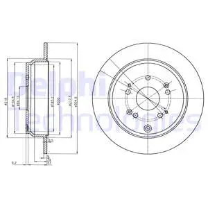 Brake Disc (BG4064C)