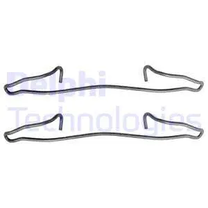 Accessory Kit, disc brake pad (LX0123)