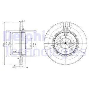 Brake Disc (BG2619)