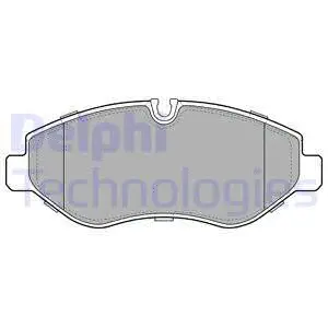 Brake Pad Set, disc brake (LP1982)