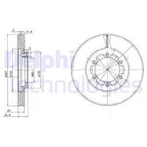 Brake Disc (BG2524)