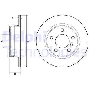 Brake Disc (BG2624)