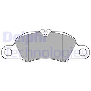 Brake Pad Set, disc brake (LP3177)