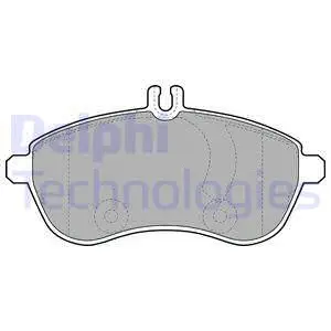 Brake Pad Set, disc brake (LP2028)