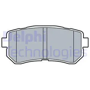 Brake Pad Set, disc brake (LP3521)