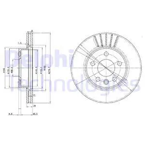 Brake Disc (BG3417)