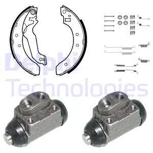 Brake Shoe Set (KP739)
