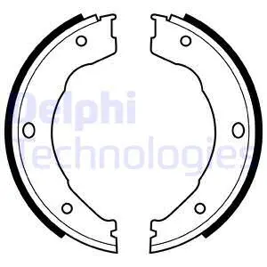 Brake Shoe Set, parking brake (LS1982)