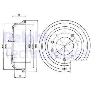 Brake Drum (BF82)