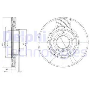 Brake Disc (BG3215)