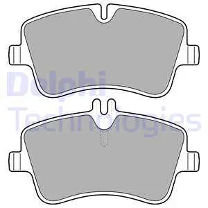 Brake Pad Set, disc brake (LP1696)