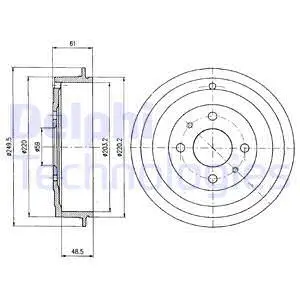 Brake Drum (BF366)