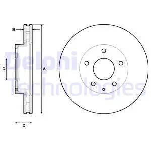 Brake Disc (BG4712C)