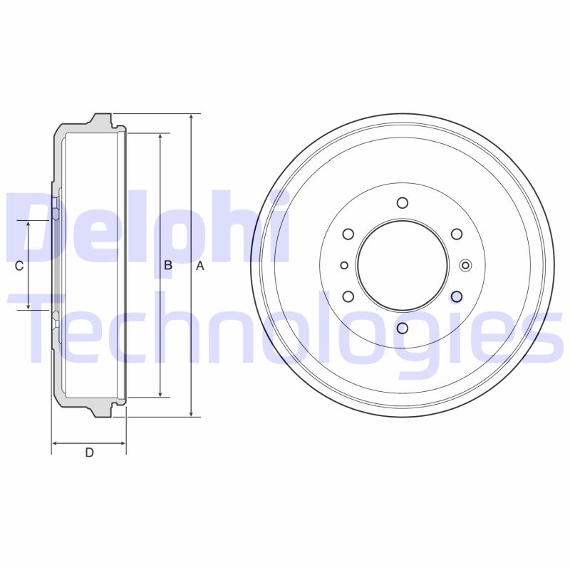 Brake Drum (BF573)