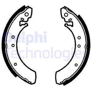 Brake Shoe Set (LS1068)