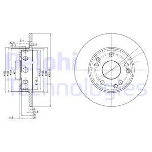 Brake Disc (BG2288)