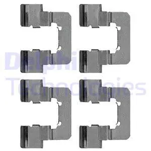 Accessory Kit, disc brake pad (LX0534)