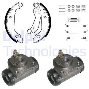 Brake Shoe Set (KP759)