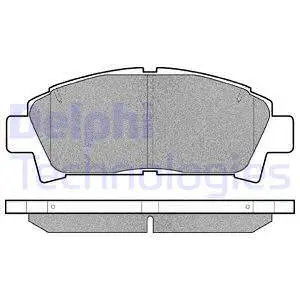 Brake Pad Set, disc brake (LP940)