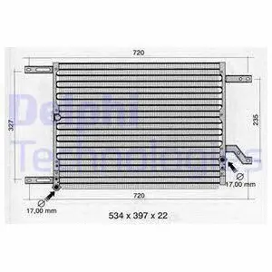 Condenser, air conditioning (TSP0225231)