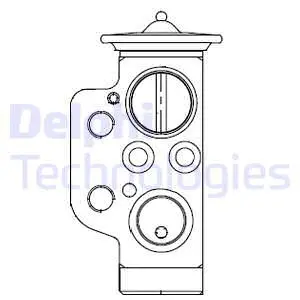 Expansion Valve, air conditioning (CB1009V)