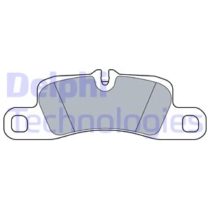 Brake Pad Set, disc brake (LP3546)