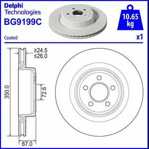 Brake Disc (BG9199C)