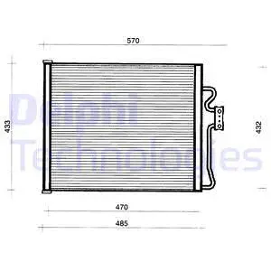Condenser, air conditioning (TSP0225155)