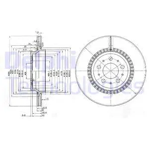 Brake Disc (BG3782C)