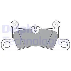 Brake Pad Set, disc brake (LP3298)
