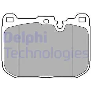 Brake Pad Set, disc brake (LP3248)