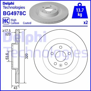 Brake Disc (BG4978C)