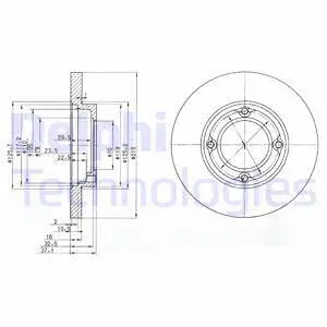 Brake Disc (BG2797)